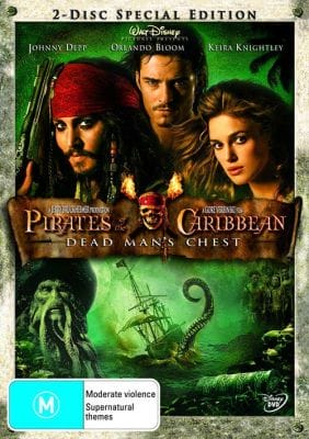 PIRATES OF THE CARIBBEAN 2 - DEAD MANS CHEST (USED DVD)