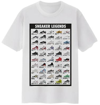 SNEAKER LEGENDS TEE (L)