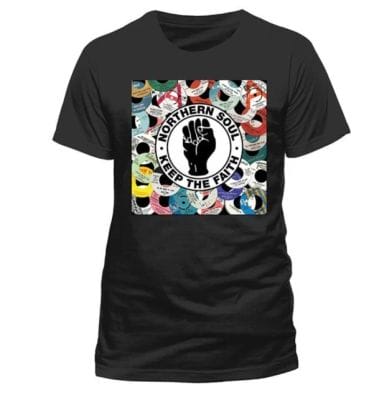 NORTHERN SOUL - KEEP THE FAITH TEE (XL)