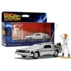 BACK TO THE FUTURE DIE-CAST METAL DELOREAN DOC MODEL