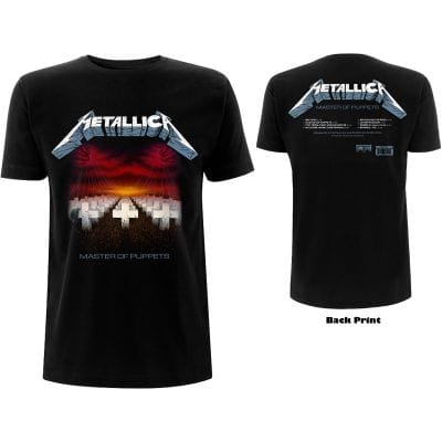 MASTER OF PUPPETS TRACKS TEE (XL)