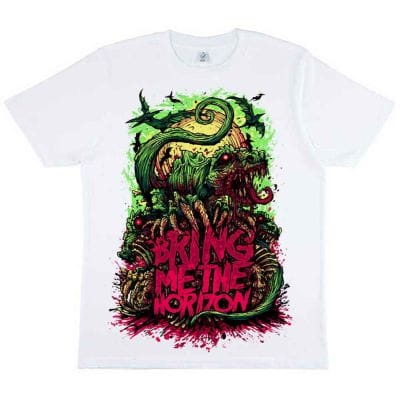 DINOSAUR TEE (WHITE) (L)