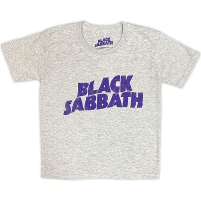 PURPLE LOGO KIDS TEE (GREY) (AGE 11)