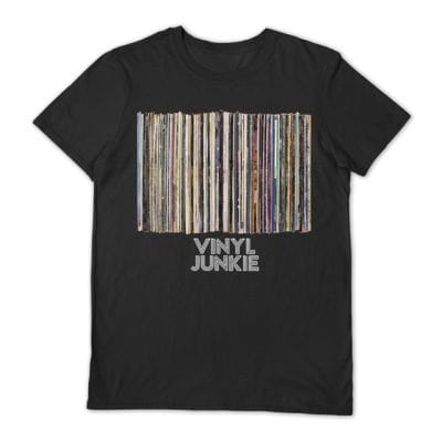 VINYL JUNKIE TEE (XL)
