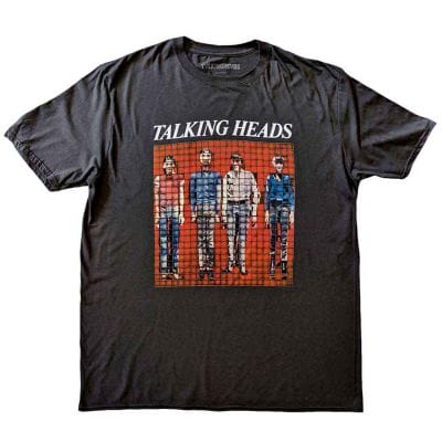 MORE SONGS ABOUT BUILDINGS AND FOOD TEE (CHARCOAL) (L)