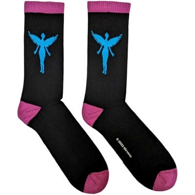 IN UTERO BLUE ANGEL LOGO SOCKS (SIZE UK 7-11)
