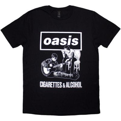 CIGARETTES AND ALCOHOL TEE (M)