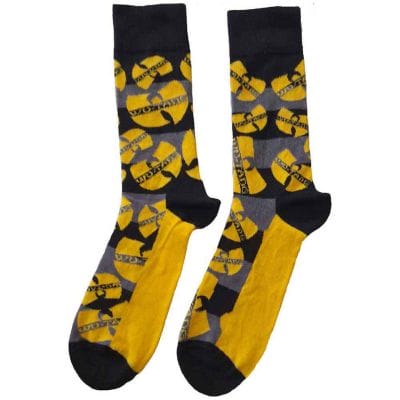 YELLOW LOGO SOCKS (SIZE UK 4-7)