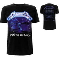 RIDE THE LIGHTNING TEE (M)