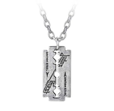 RAZOR BLADE LOGO PENDANT