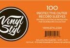 VINYL STYL PLASTIC LP SLEEVES - 100 PACK
