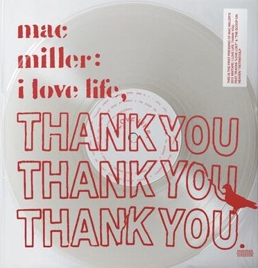 I LOVE LIFE THANK YOU (CLEAR VINYL)