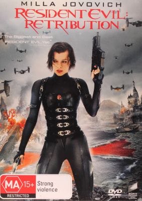 RESIDENT EVIL RETRIBUTION (R16) (USED DVD)