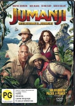 JUMANJI - WELCOME TO THE JUNGLE (USED DVD)