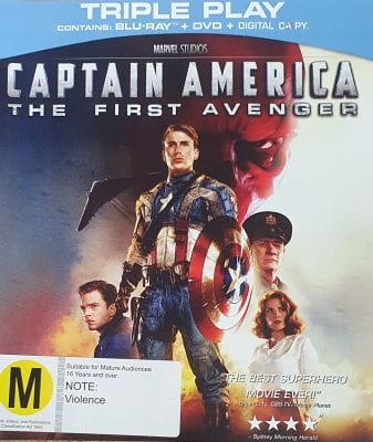 CAPTAIN AMERICA - THE FIRST AVENGER (USED BLURAY)