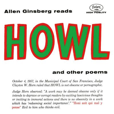 HOWL AND OTHER POEMS (LIMITED EDITION) (GREEN BLEND VINYL)