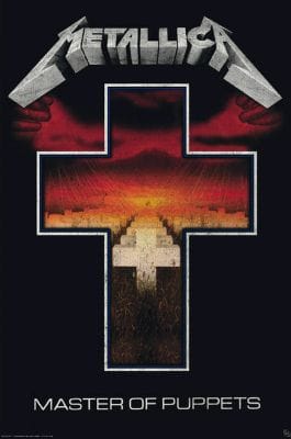 MASTER OF PUPPETS (POSTER) RACK 98