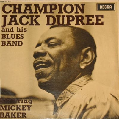CHAMPION JACK DUPREE AND HIS BLUES BAND (UK 1967 STEREO PRESS) (USED VINYL)