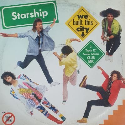 WE BUILT THIS CITY (USED VINYL) (COVER CONDITION FAIR)