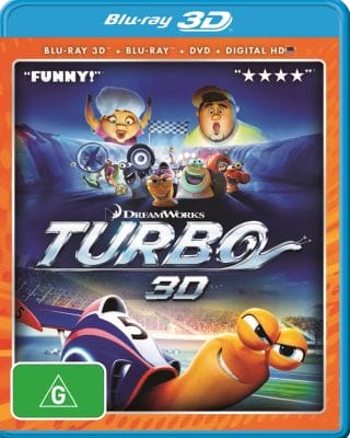 TURBO (USED 3D/2D BLURAY)