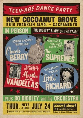 TEENAGE DANCE PARTY (POSTER)