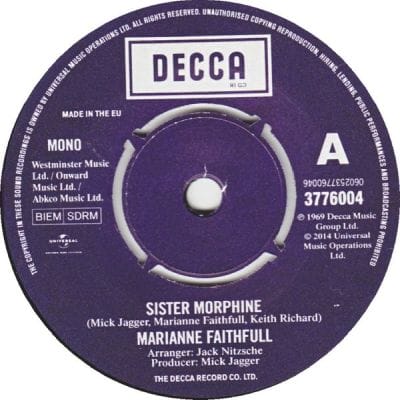 SISTER MORPHINE (USED VINYL)