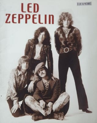 LED ZEPPELIN - A LIFE IN PICTURES (USED BOOK)