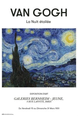 STARRY NIGHT 1901 EXPOSITION (POSTER)