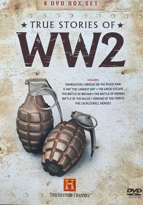 TRUE STORIES OF WW2 (USED 8DVD)