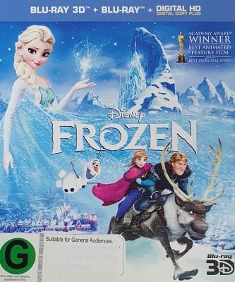FROZEN (USED 3D/2D BLURAY)