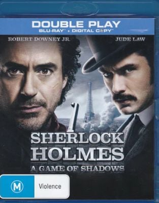 SHERLOCK HOLMES - A GAME OF SHADOWS (USED BLURAY)