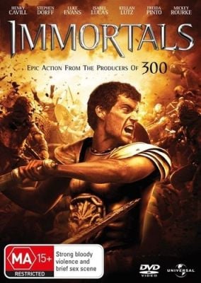 IMMORTALS (R16) (USED DVD)