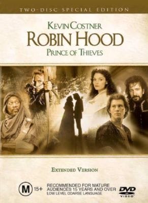 ROBIN HOOD PRINCE OF THIEVES (USED DVD)